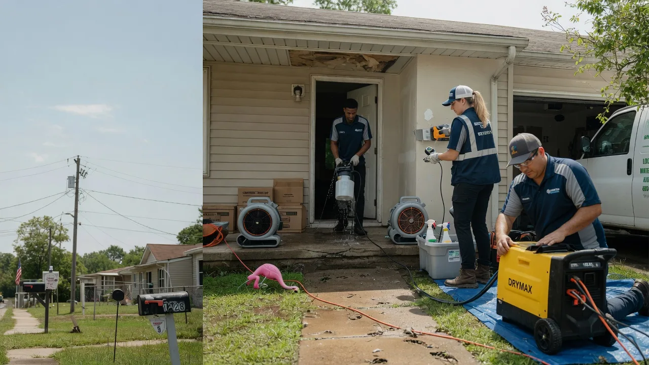 Storm Damage Water Removal in Santa Fe, TN near me